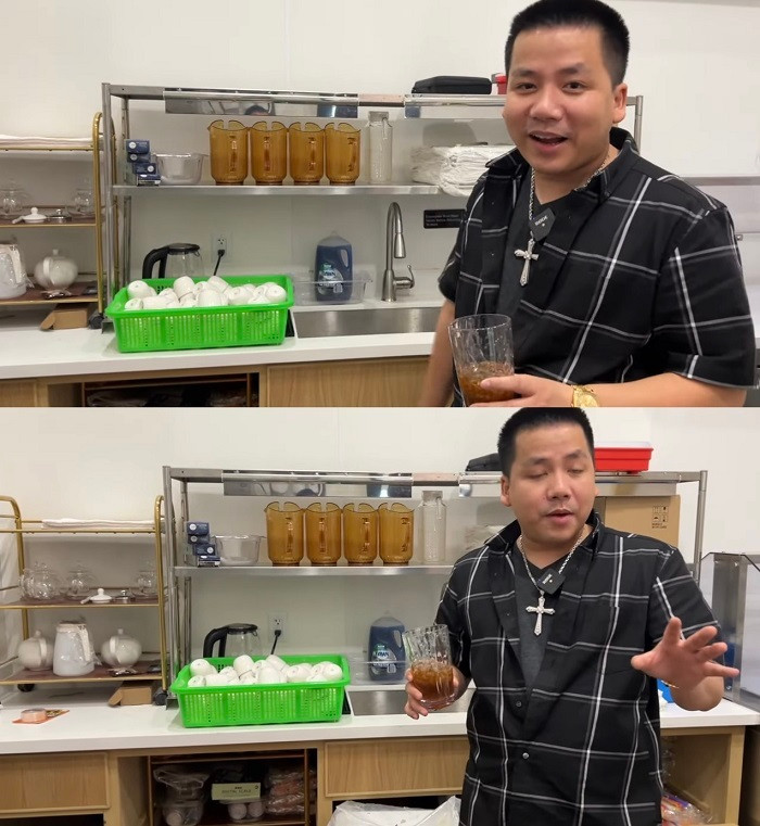 Có thể thấy Khoa Pug hiện tại đã đi lại nhanh nhẹn và thoải mái hơn rất nhiều nhưng vẫn còn có chút tập tễnh. Có lẽ sau khi tháo nẹp xong, chân anh sẽ có thể đi lại ổn định hơn.