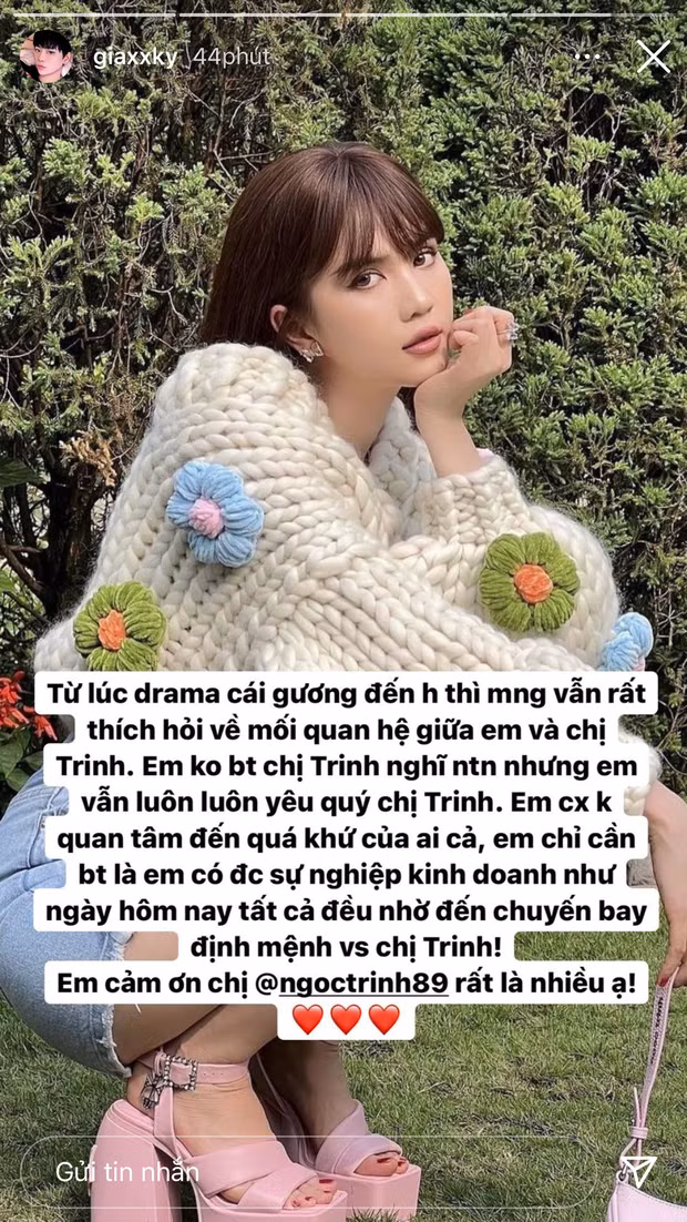 Lý do là vì nhờ chuyến bay định mệnh hồi đó mà Gia Kỳ có sự nghiệp kinh doanh như hiện tại.