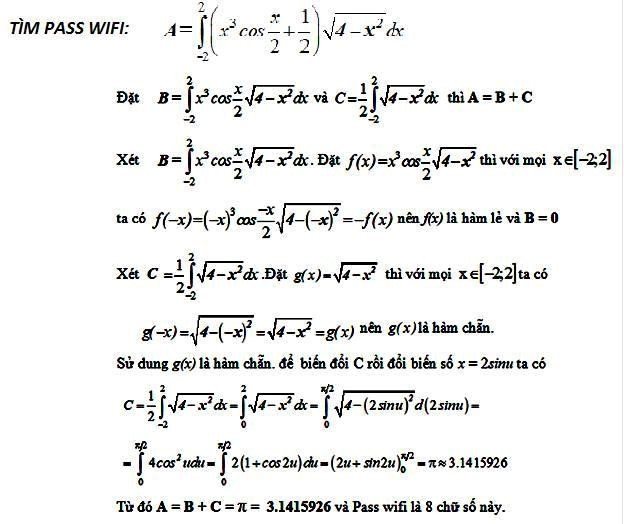 Quả thực, vỏ quýt dày luôn có móng tay nhọn, những tưởng dễ ăn nhưng lại khó nhằn với bài toán để có mật khẩu wifi mà thầy giáo trên đưa ra.