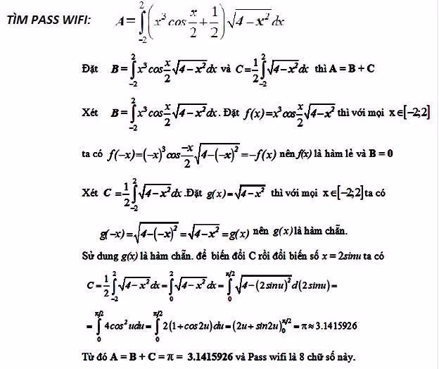 Quả thực, vỏ quýt dày luôn có móng tay nhọn, những tưởng dễ ăn nhưng lại khó nhằn với bài toán để có mật khẩu wifi mà thầy giáo trên đưa ra.