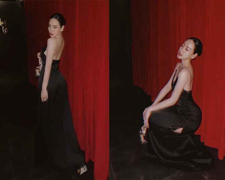 Gái xinh nổi lên và được biết đến là tình cũ của anh trai Bảo Thy – nam ca sĩ Thế Bảo.