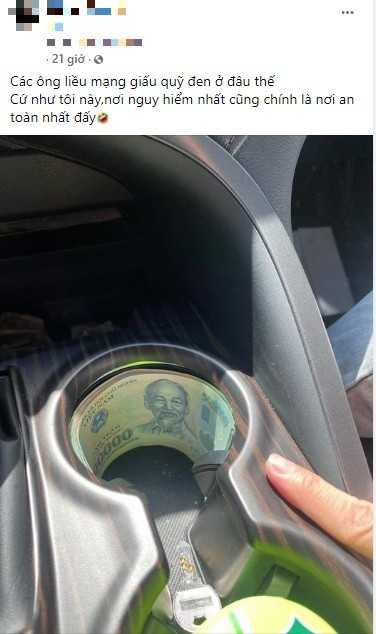 Cụ thể, người phụ nữ chia sẻ bài viết trên một diễn đàn mạng xã hội: “Cuộc đời em nở hoa các chị ạ. Mọi lần em chỉ được đọc trên eva, các chị tìm thấy quỹ đen của chồng thôi, không ngờ hôm nay cuộc đời em được trải nghiệm...