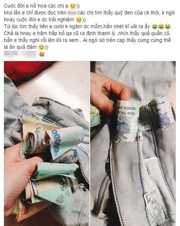 Ngay sau khi bài viết vợ phát hiện chồng giấu quỹ đen được đăng tải đã nhanh chóng thu hút sự chú ý lớn của người dùng mạng.