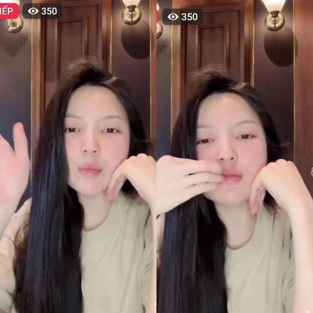 Do vậy, Chu Thanh Huyền xin phép khách hàng cho mình được ăn cơm hộp ngay trên sóng livestream. Song, vợ cầu thủ Quang Hải vẫn không thể ăn uống thoải mái, chỉ dám ăn từng thìa nhỏ vì sợ ảnh hưởng đến cảm giác của người xem.