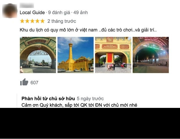 Tuy nhiên, ngay sau đó bà chủ khu du lịch Đại Nam đã chính thức phủ nhận thông tin bán tài sản của mình.