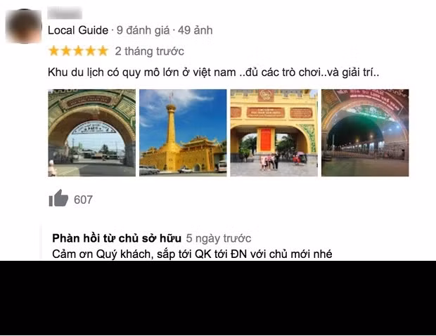 Tuy nhiên, ngay sau đó bà chủ khu du lịch Đại Nam đã chính thức phủ nhận thông tin bán tài sản của mình.