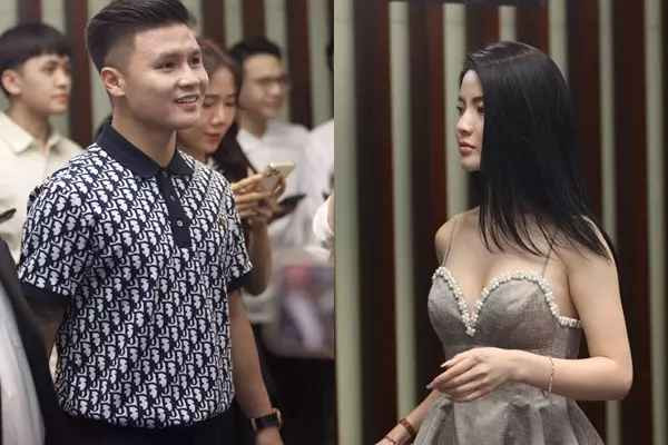 Thanh Huyền và Quang Hải từng bị tóm dính tại nhiều sự kiện.