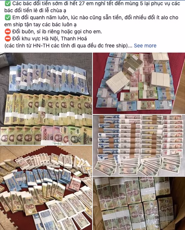 Doi tien le dip can Tet 2020: Doi 1 trieu mat phi dich vu 4 trieu van hut khach am am