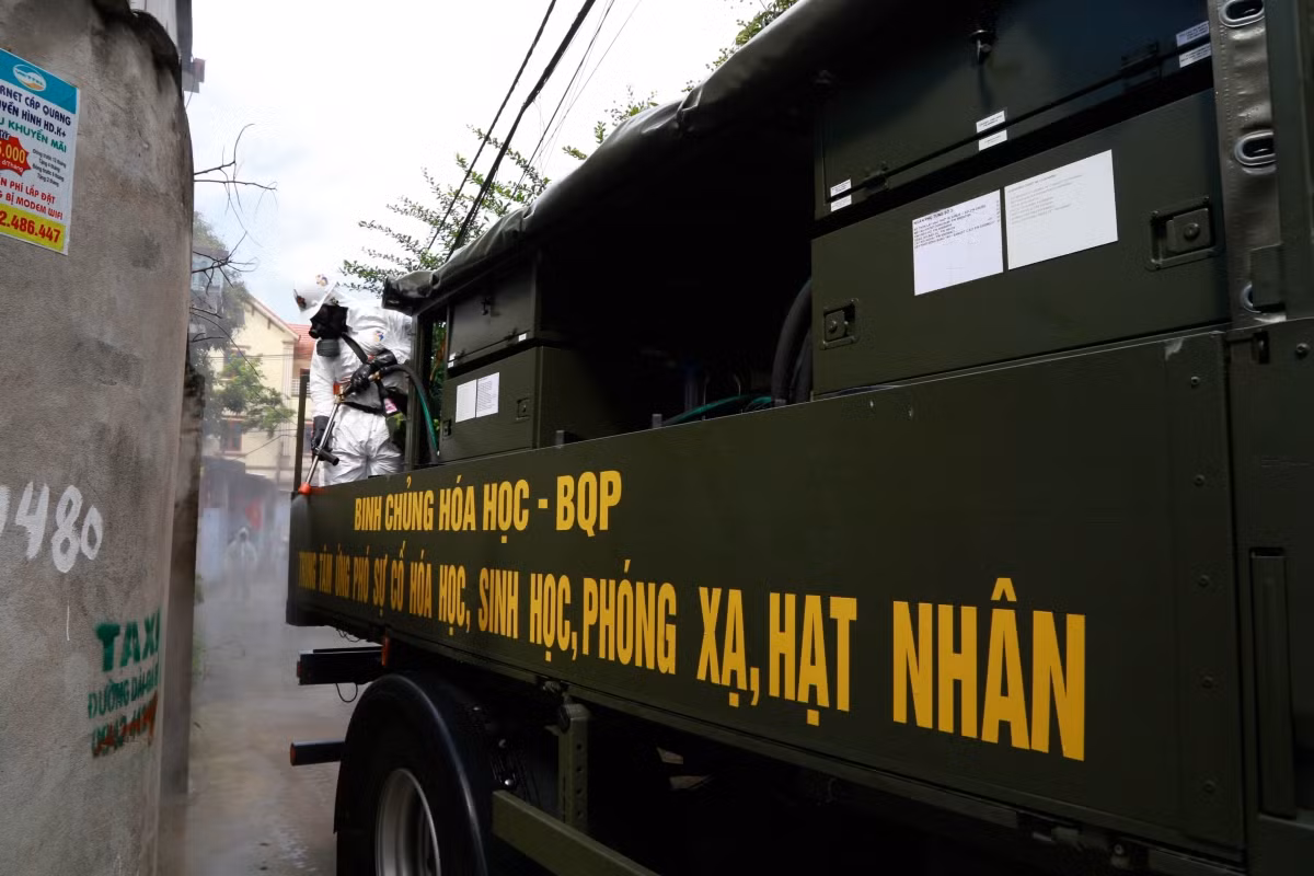 Thời gian phun trên bắt đầu từ 8h15 ngày 27/5, dự kiến hoàn thành vào khoảng 17h ngày 28/5