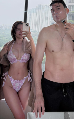 Hơn hai tháng sau khi sinh con trai đầu lòng cho Đặng Văn Lâm, Yến Xuân xuất hiện đầy tự tin trong những bộ bikini hai mảnh tôn dáng triệt để.