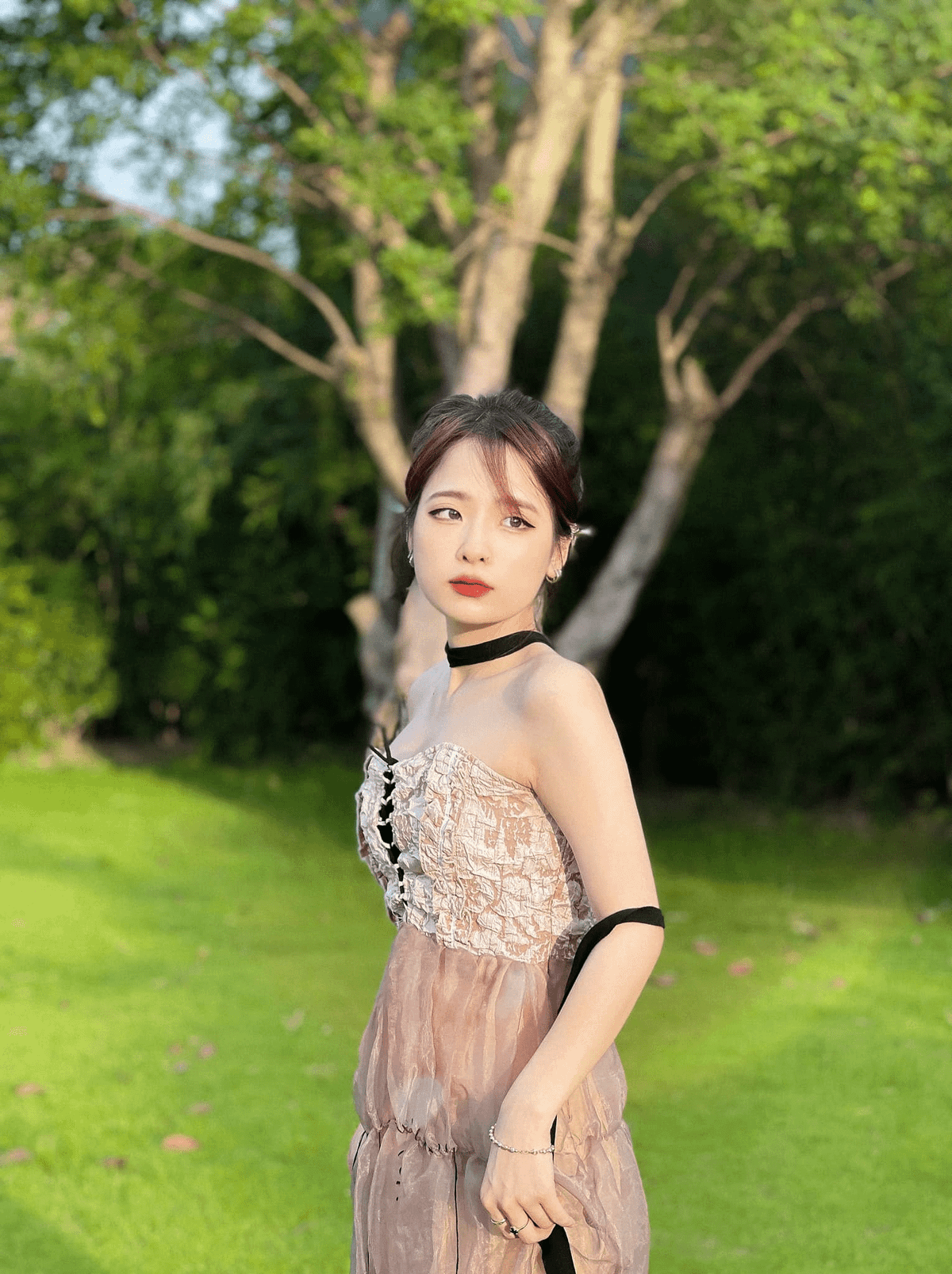 Nhan sắc của Ngọc Kem được gây chú ý trên MXH.