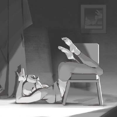 Cụ thể, để tham gia thử thách khoe vòng eo mới này, các người đẹp tạo dáng chiếc ghế ngược khoe đường cong mềm mại cùng vòng 2 nhỏ như hình ảnh cô gái được vẽ trong truyện.