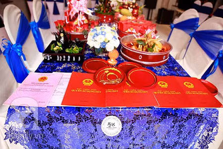 Của hồi môn không có gì ngoài những quyền sổ đỏ và vàng.