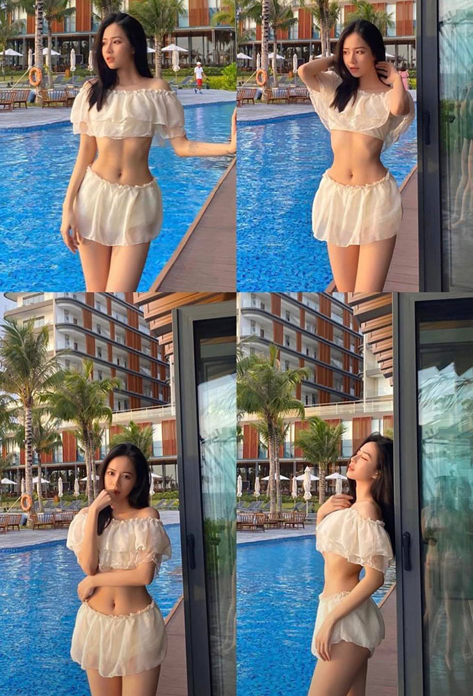 Cũng thông qua những dòng story, nhiều người biết được bạn gái Trọng Hùng có sở thích về hội họa, âm nhạc và khá khéo tay.