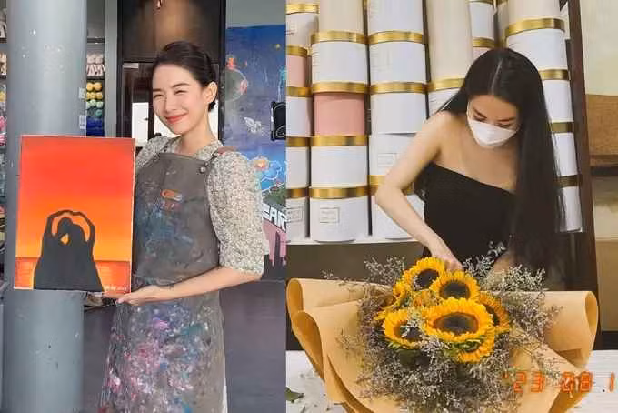 Hình ảnh thể hiện tài lẻ của Trang Trang - bạn gái Trọng Hùng