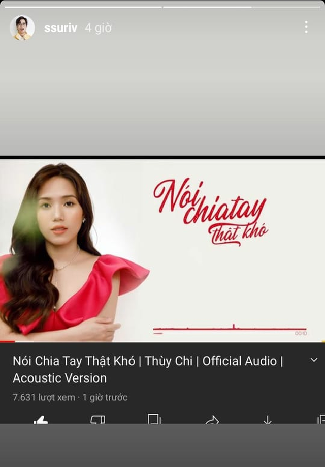 mới đây trên trang cá nhân, ViruSs đã đăng tải video bài hát "Nói chia tay thật khó" phiên bản acoustic với màn solo của ca sĩ Thùy Chi. Nhưng chính tựa đề của bài hát lại khiến nhiều người đặt câu hỏi, phải chăng chàng streamer đang muốn tái hợp.