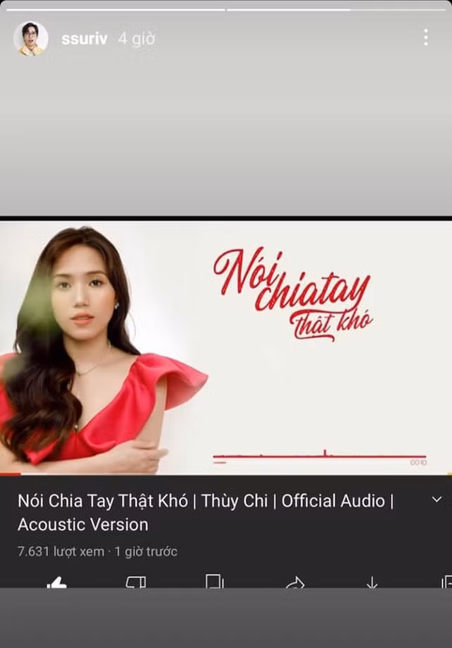 mới đây trên trang cá nhân, ViruSs đã đăng tải video bài hát "Nói chia tay thật khó" phiên bản acoustic với màn solo của ca sĩ Thùy Chi. Nhưng chính tựa đề của bài hát lại khiến nhiều người đặt câu hỏi, phải chăng chàng streamer đang muốn tái hợp.