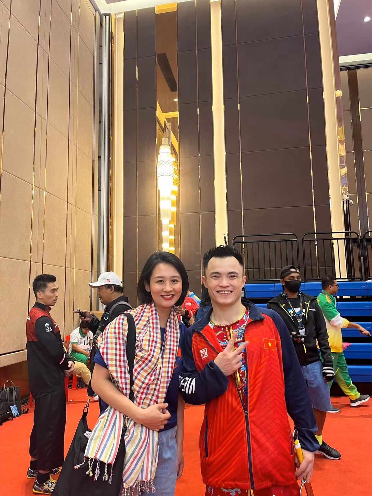 VĐV Nông Văn Hữu sinh năm 1999, tại thôn Thạch Khuyên, xã Xuất Lễ, huyện Cao Lộc. Ảnh: Cao Vân