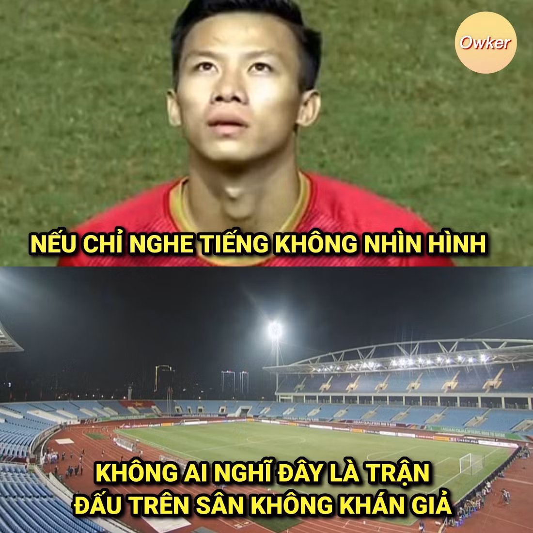 Dù để thua Australia tại Mỹ Đình nhưng đội tuyển Việt Nam vẫn được dân mạng yêu mến và tặng cho vô vàn những bức ảnh chế bóng đá. Do tình hình dịch bệnh, các học trò HLV Park Hang Seo lần đầu tiên đá tại sân nhà mà không có khán giả.