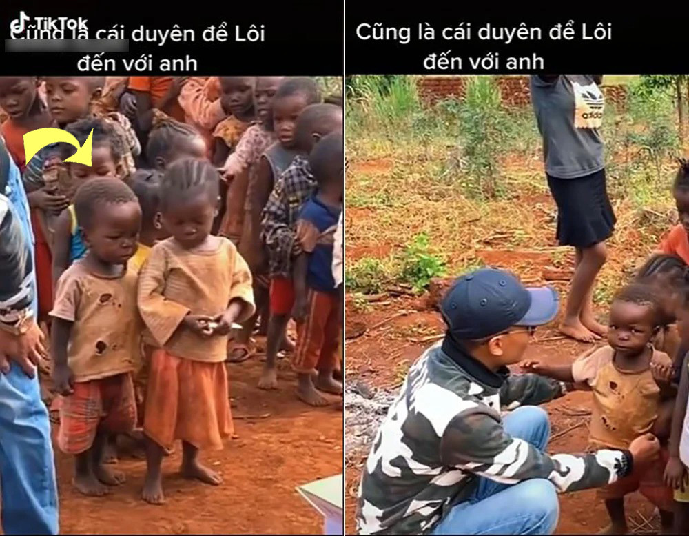 Nhìn lại khoảnh khắc ngày xưa ấy của Lôi Con, dân mạng không khỏi chạnh lòng. Thế nhưng, từ khi team châu Phi của Quang Linh Vlogs đến đây, cuộc sống cậu bé này thay đổi đến ngỡ ngàng.