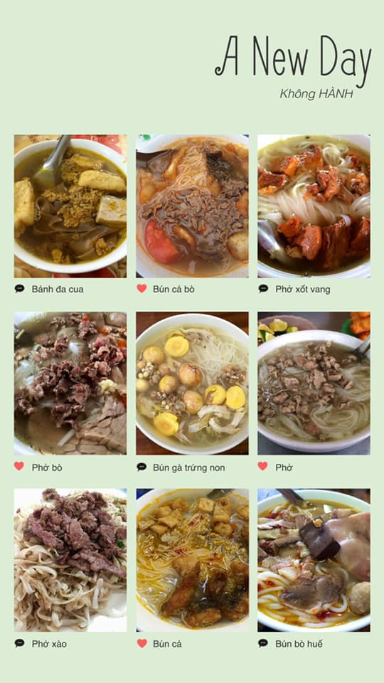 Thậm chí, nhiều bạn thuộc #teamghéthành còn có hẳn album những món ăn nói không với hành của mình.