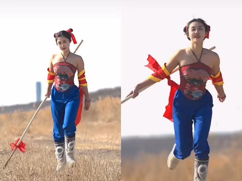 Nửa triệu lượt xem, hàng chục nghìn lượt thích, chia sẻ và bình luận khen ngợi ngay dưới bài đăng cosplay Na Tra của cô gái này.