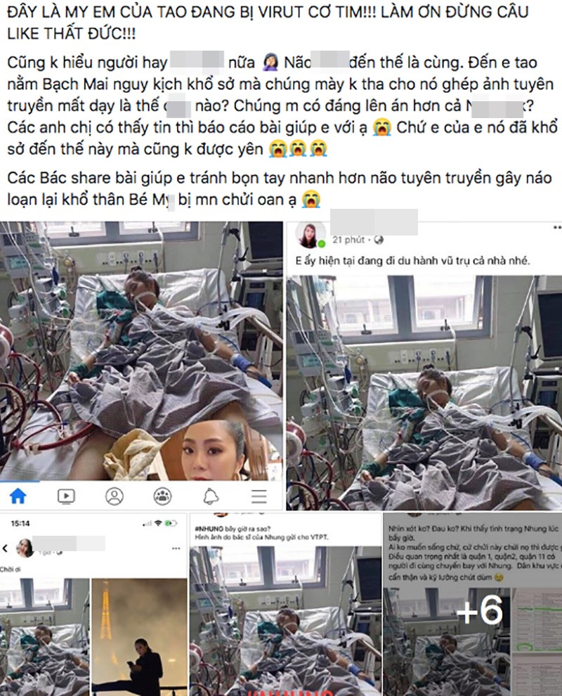 Đồng thời, cô gái kêu gọi mọi người lan tỏa thông tin để những tài khoản mạng khác không chia sẻ hình ảnh của em gái mình kèm theo thông tin không đúng sự thật.