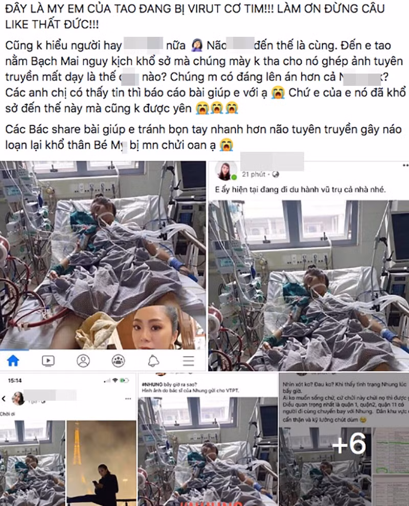 Đồng thời, cô gái kêu gọi mọi người lan tỏa thông tin để những tài khoản mạng khác không chia sẻ hình ảnh của em gái mình kèm theo thông tin không đúng sự thật.