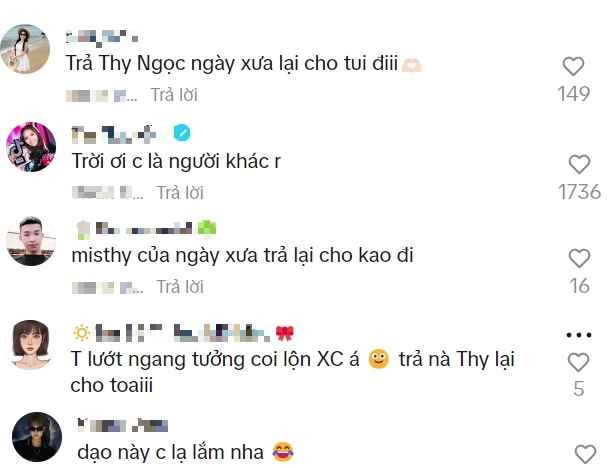 Sự thay đổi mới mẻ của Misthy được dân mạng cho là ảnh hưởng kể từ khi cô chơi thân với loạt hot TikToker nổi tiếng: X.C, H.M hay L.P. Thậm chí, nhiều người còn yêu cầu nữ streamer "trả lại cô nàng khi xưa" - một MisThy đậm chất mộc mạc và đơn giản hơn.