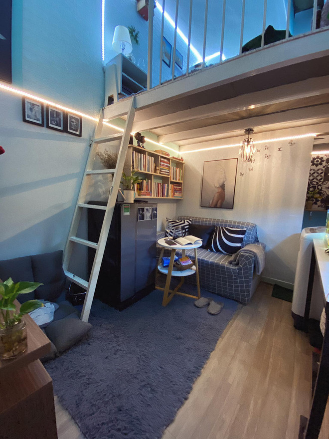 Nhưng không khó để nhận thấy ngày càng có nhiều người thay đổi suy nghĩ, họ cải tạo phòng trọ thành nơi để chill sau 1 ngày làm việc mệt mỏi. Điển hình mới nhất là anh chàng có tên Trần Đặng Hoài Trung (28 tuổi, đang sinh sống và làm việc tại TP.HCM).