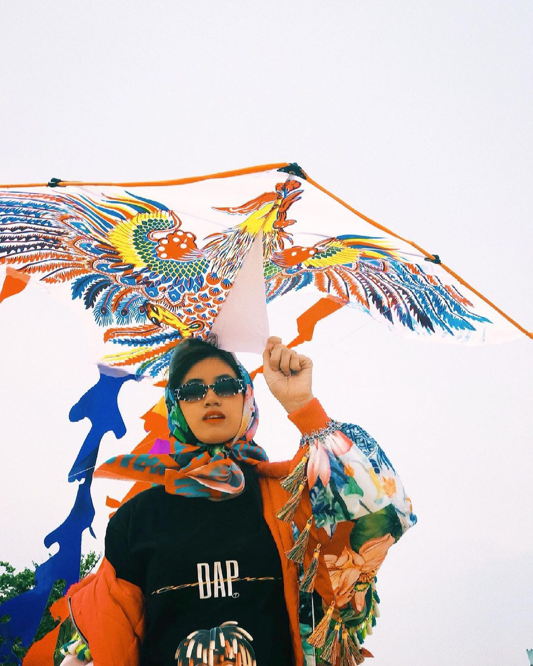 Không chỉ có giọng rap chất, Pháo còn gây ấn tượng bởi gu thời trang ấn tượng.