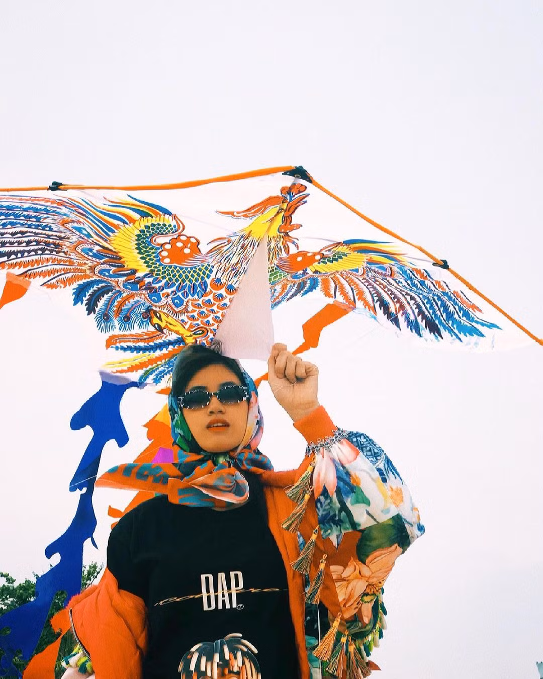 Không chỉ có giọng rap chất, Pháo còn gây ấn tượng bởi gu thời trang ấn tượng.