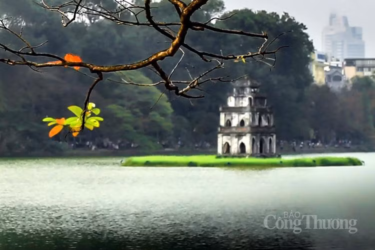 Vài tuần trước, đường phố tràn nhập sắc xanh; nhưng rồi một sớm mai, trong làn sương mờ tỏ, bỗng thấy một Hà Nội mang trên mình tấm áo mới. Giữa những sắc xanh non, những tán bàng, lộc vừng, bằng lăng… đang dần chuyển màu vàng, đỏ - trở thành điểm nhấn thú vị.