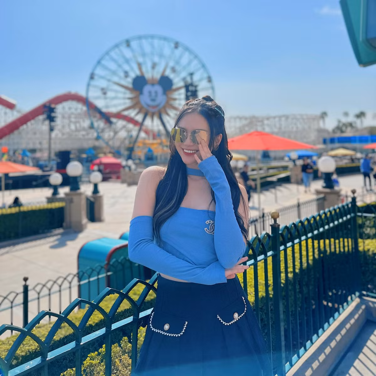 Diz Vương sở hữu nhan sắc nổi bật trong dàn hot girl sinh năm 2000.