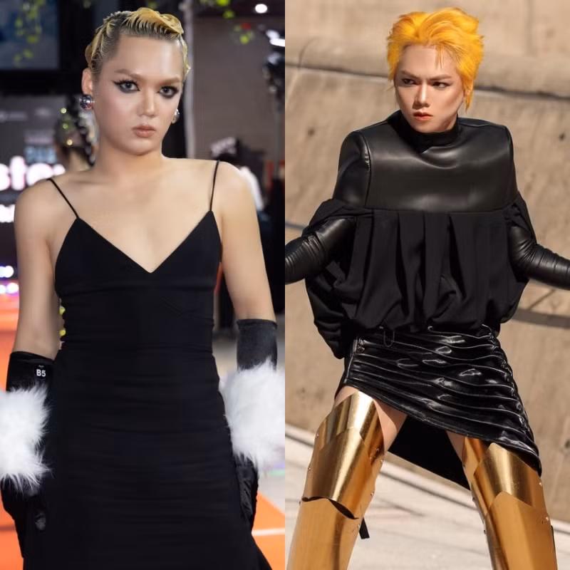 Phạm Thoại lại "chơi lố" thuê 4 vệ sĩ hộ tống đi thảm đỏ Pham Thoai lai