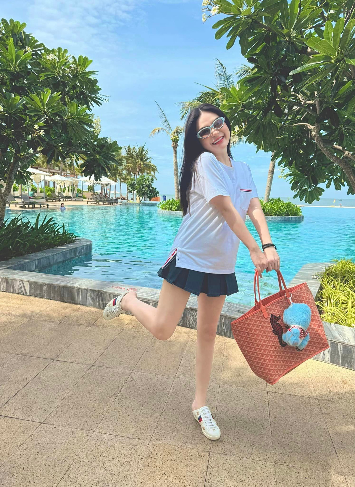 Đoàn Di Băng cho biết ba lần có bầu trước đây, cô đều tăng hơn 20 kg.