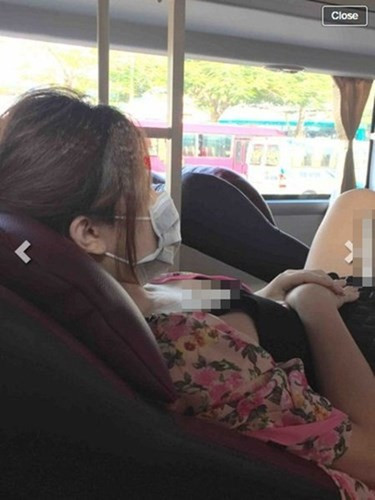 Mong rằng cô ấy nhận ra mình để sau này rút kinh nghiệm, mùa hè mặc mát mẻ chẳng ai cấm, nhưng đừng nên biến nó thành phản cảm, chị em nhé.