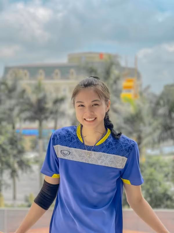 Trong suốt mùa giải vừa qua, Ngọc thường vào sân thi đấu từ băng ghế dự bị nhưng khả năng tấn công mạnh của cô vẫn gây được ấn tượng với người hâm mộ.