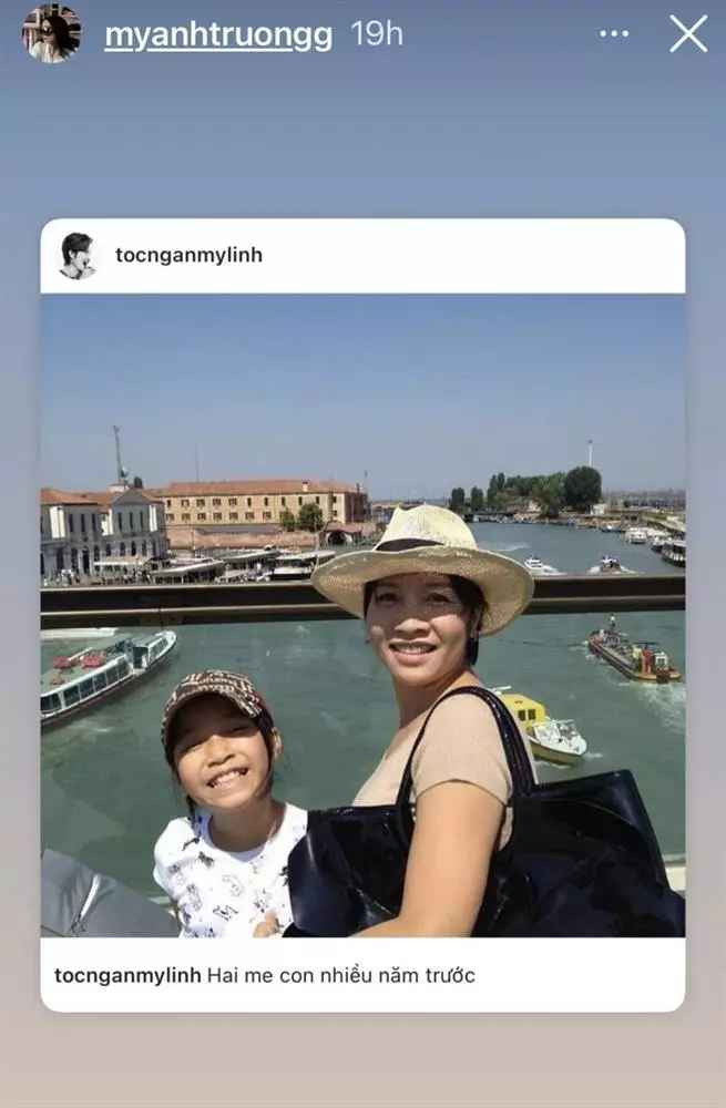 Mới đây chẳng biết vì ngày gì mà con gái Mỹ Linh cao hứng lục lọi lại loạt ảnh thuở "rất xưa" của mẹ và chia sẻ công khai trên Instagram.