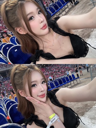 Mới đây, cư dân mạng không khỏi thắc mắc về nhan sắc khi không son phấn của cô nàng, tạo nên loạt từ khóa trên MXH như “Wyn Anh mặt mộc cam thường”, “Wyn Anh mặt mộc”,...