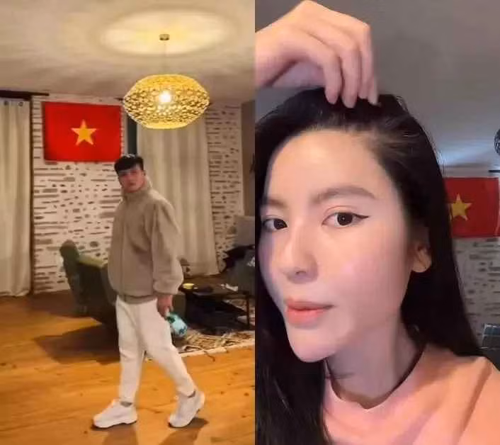 Từ điều trên, người hâm mộ cho rằng Chu Thanh Huyền đang được bạn trai đưa về nhà chơi những ngày giáp Tết. Có thể thấy, tới nhà bạn trai nhưng hot girl họ Chu vô cùng thoải mái, tự nhiên.