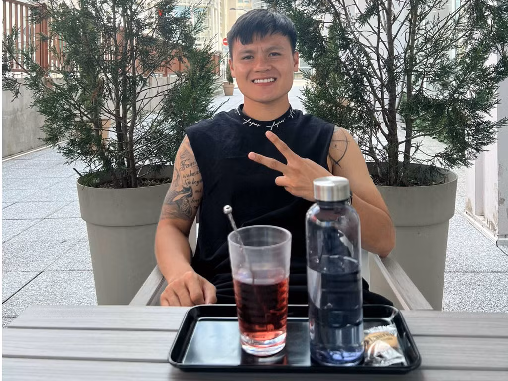 Sau 4 tháng sang xứ người, Quang Hải đã hòa nhập tốt, có thể hiểu được các chiến thuật do HLV đề ra.