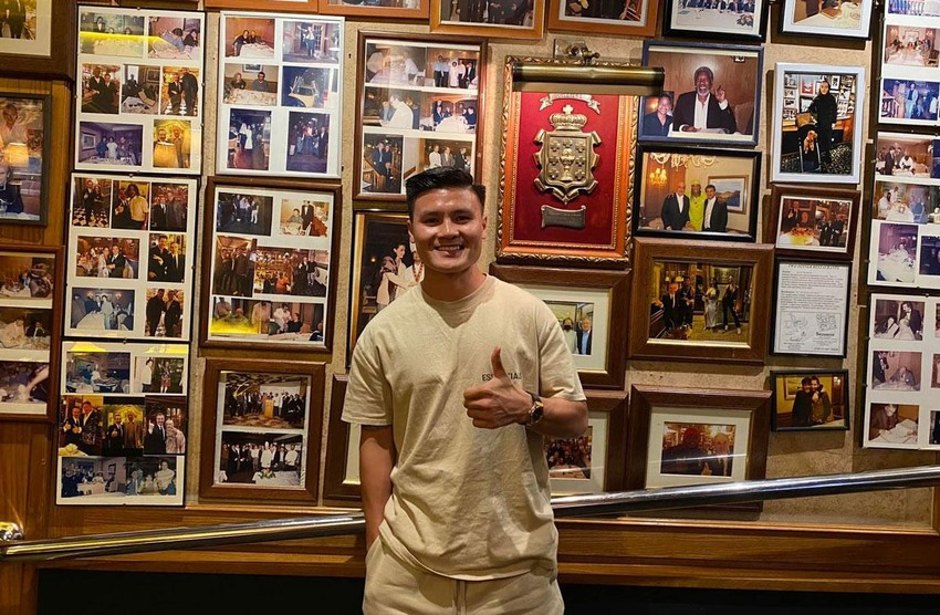 Thời gian đầu dù chưa quen với việc tập luyện, ăn uống, sinh hoạt cũng như hạn chế về ngoại ngữ, Quang Hải đã cố gắng khắc phục.