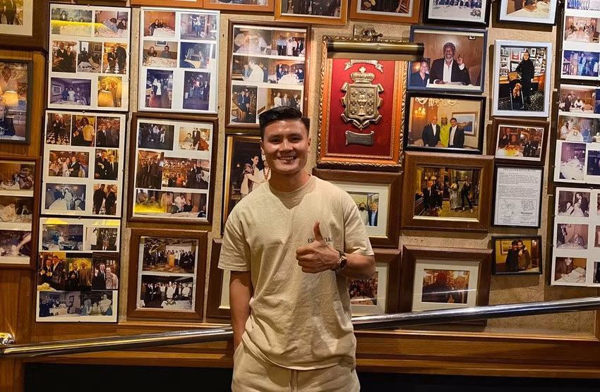 Thời gian đầu dù chưa quen với việc tập luyện, ăn uống, sinh hoạt cũng như hạn chế về ngoại ngữ, Quang Hải đã cố gắng khắc phục.