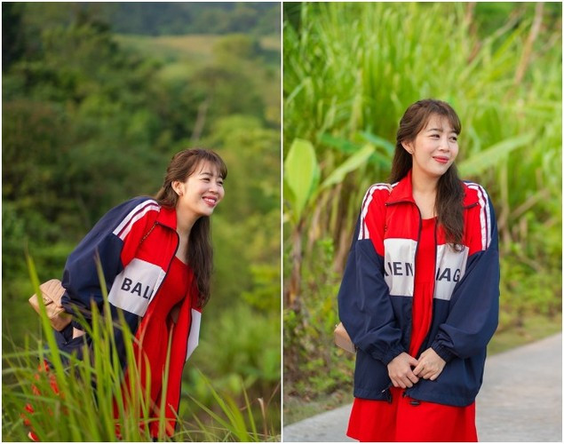 Bên cạnh đó, Diệp Chi cũng chia sẻ hình ảnh bài báo in đầu tiên nói về mình khi cô đang công tác tại VTV3.