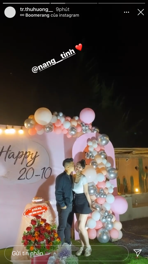 Sau khi kết hôn, Thu Hương không khiến những người theo dõi mình thất vọng khi luôn khoe mọi khía cạnh màu hồng mà bất cứ cô nàng nào cũng mong ước.