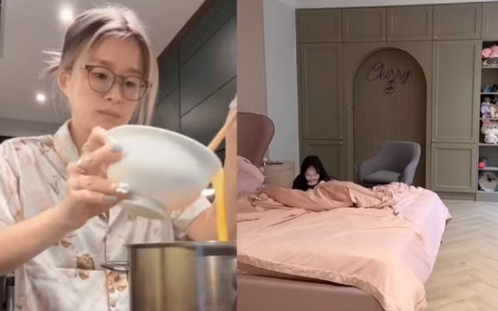 Ngay sau khi clip của Chao được lên sóng, không gian nhà của "cô vợ quốc dân" ngay lập tức thu hút sự chú ý của nhiều người.