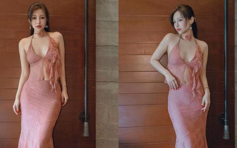 Gương mặt của người đẹp 9X trong bất kì khung ảnh nào cũng không góc chết.