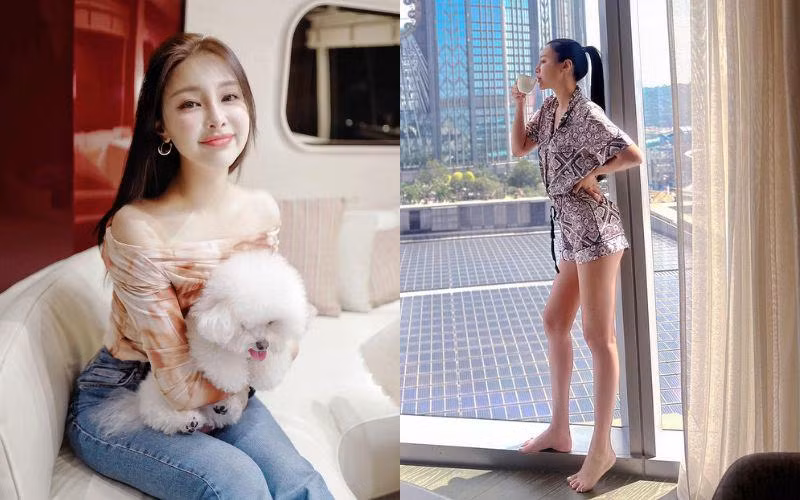 Tuy không có chiều cao ấn tượng, nhưng thân hình vòng nào ra vòng nấy cùng nước da trắng mịn đủ giúp những bức ảnh của nữ thần Hồng Kông nhận về lượt tương tác 'khủng'.