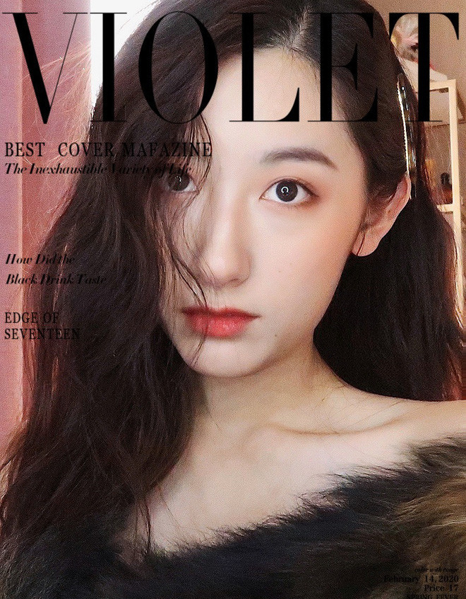 Vũ Mông vì theo ngành làm đẹp nên có vẻ ngoài sắc sảo, chăm chút hơn cô em mình.